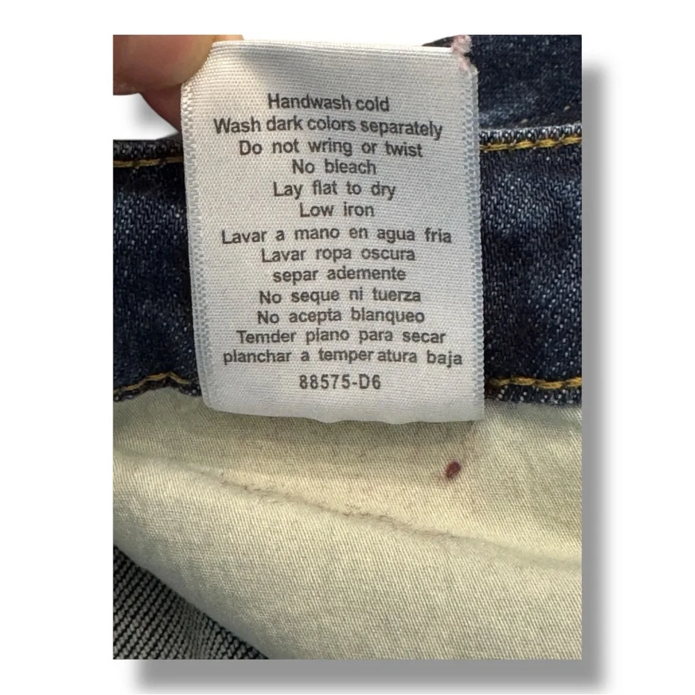 Judy Blue Straight Fit Blue Denim Jeans High Rise JB88575-DK Women’s Size 32 - Picture 12 of 14